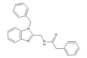 N-[(1-benzylbenzimidazol-2-yl)methyl]-2-phenyl-acetamide