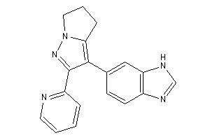 Image of 6-[2-(2-pyridyl)-5,6-dihydro-4H-pyrrolo[2,1-e]pyrazol-3-yl]-1H-benzimidazole