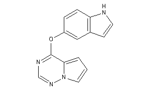 4-(1H-indol-5-yloxy)pyrrolo[2,1-f][1,2,4]triazine