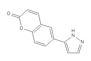 Image of 6-(1H-pyrazol-5-yl)coumarin