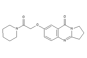 7-(2-keto-2-piperidino-ethoxy)-2,3-dihydro-1H-pyrrolo[2,1-b]quinazolin-9-one