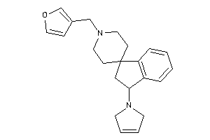 1'-(3-furfuryl)-3-(3-pyrrolin-1-yl)spiro[indane-1,4'-piperidine]