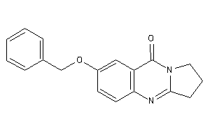Image of 7-benzoxy-2,3-dihydro-1H-pyrrolo[2,1-b]quinazolin-9-one