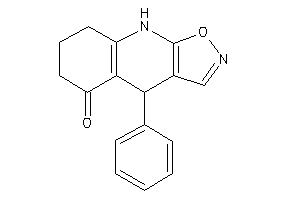 Image of 4-phenyl-6,7,8,9-tetrahydro-4H-isoxazolo[5,4-b]quinolin-5-one