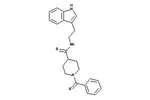 1-benzoyl-N-[2-(1H-indol-3-yl)ethyl]isonipecotamide