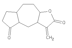 Image of 1-methylene-4,5,5a,6,7,8a,9,9a-octahydro-3aH-azuleno[6,7-b]furan-2,8-quinone