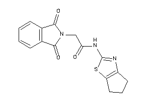 Image of N-(5,6-dihydro-4H-cyclopenta[d]thiazol-2-yl)-2-phthalimido-acetamide