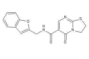 N-(benzofuran-2-ylmethyl)-5-keto-2,3-dihydrothiazolo[3,2-a]pyrimidine-6-carboxamide