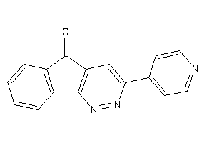 3-(4-pyridyl)indeno[1,2-c]pyridazin-5-one