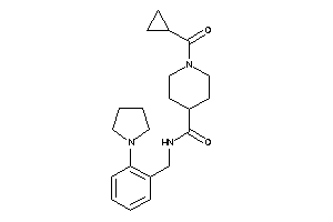 Image of 1-(cyclopropanecarbonyl)-N-(2-pyrrolidinobenzyl)isonipecotamide