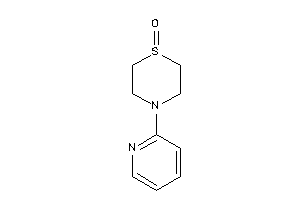 4-(2-pyridyl)-1,4-thiazinane 1-oxide
