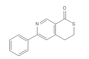 6-phenyl-3,4-dihydrothiopyrano[3,4-c]pyridin-1-one
