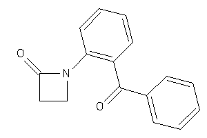 1-(2-benzoylphenyl)azetidin-2-one