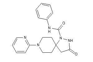 2-keto-N-phenyl-8-(2-pyridyl)-3,4,8-triazaspiro[4.5]decane-4-carboxamide