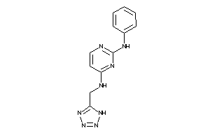 (2-anilinopyrimidin-4-yl)-(1H-tetrazol-5-ylmethyl)amine