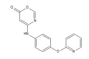 4-[4-(2-pyridyloxy)anilino]-1,3-oxazin-6-one