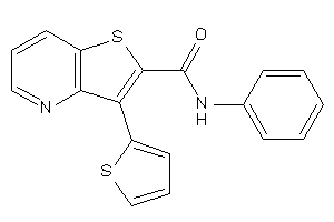N-phenyl-3-(2-thienyl)thieno[3,2-b]pyridine-2-carboxamide