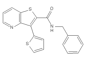 N-benzyl-3-(2-thienyl)thieno[3,2-b]pyridine-2-carboxamide