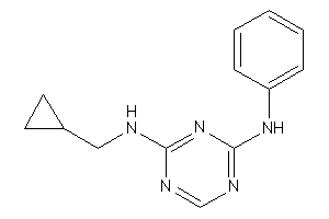 (4-anilino-s-triazin-2-yl)-(cyclopropylmethyl)amine