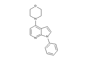 4-(1-phenylpyrrolo[2,3-b]pyridin-4-yl)morpholine