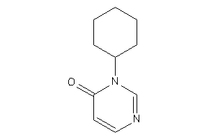3-cyclohexylpyrimidin-4-one