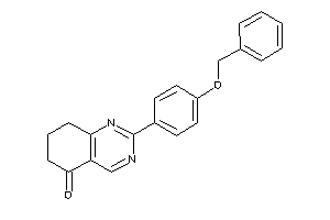 2-(4-benzoxyphenyl)-7,8-dihydro-6H-quinazolin-5-one