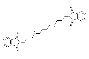 2-[3-[4-(3-phthalimidopropylamino)butylamino]propyl]isoindoline-1,3-quinone