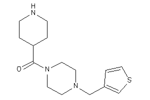 Image of 4-piperidyl-[4-(3-thenyl)piperazino]methanone