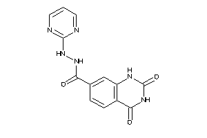 2,4-diketo-N'-(2-pyrimidyl)-1H-quinazoline-7-carbohydrazide