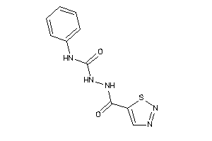 1-phenyl-3-(thiadiazole-5-carbonylamino)urea