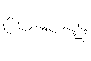 4-(6-cyclohexylhex-3-ynyl)-1H-imidazole