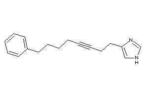 4-(8-phenyloct-3-ynyl)-1H-imidazole