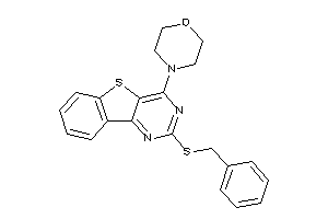 4-[2-(benzylthio)benzothiopheno[3,2-d]pyrimidin-4-yl]morpholine