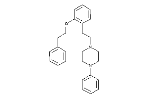 1-[2-(2-phenethyloxyphenyl)ethyl]-4-phenyl-piperazine