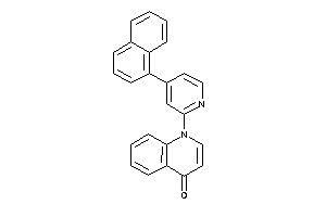 1-[4-(1-naphthyl)-2-pyridyl]-4-quinolone