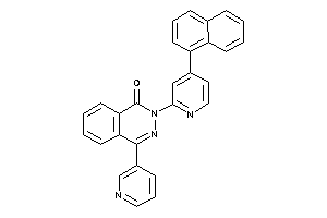 2-[4-(1-naphthyl)-2-pyridyl]-4-(3-pyridyl)phthalazin-1-one