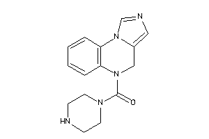 4H-imidazo[1,5-a]quinoxalin-5-yl(piperazino)methanone