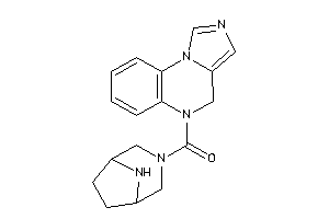 3,8-diazabicyclo[3.2.1]octan-3-yl(4H-imidazo[1,5-a]quinoxalin-5-yl)methanone