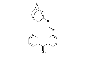 N'-(1-adamantyl)-N-[3-[1-(3-pyridyl)vinyl]phenyl]formamidine