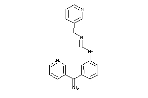 Image of N'-(3-pyridylmethyl)-N-[3-[1-(3-pyridyl)vinyl]phenyl]formamidine