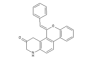 Image of 5-benzal-2,4-dihydro-1H-chromeno[3,4-f]quinolin-3-one