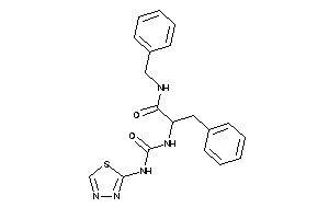N-benzyl-3-phenyl-2-(1,3,4-thiadiazol-2-ylcarbamoylamino)propionamide