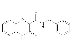 Image of N-benzyl-3-keto-4H-pyrido[3,2-b][1,4]oxazine-2-carboxamide