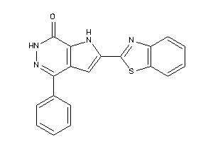 Image of 2-(1,3-benzothiazol-2-yl)-4-phenyl-1,6-dihydropyrrolo[2,3-d]pyridazin-7-one