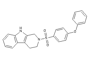2-(4-phenoxyphenyl)sulfonyl-1,3,4,9-tetrahydro-$b-carboline