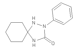 3-phenyl-1,3,4-triazaspiro[4.5]decan-2-one