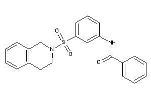 N-[3-(3,4-dihydro-1H-isoquinolin-2-ylsulfonyl)phenyl]benzamide