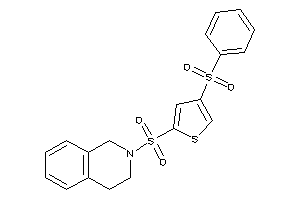 2-[(4-besyl-2-thienyl)sulfonyl]-3,4-dihydro-1H-isoquinoline