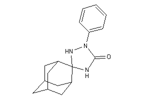 2-phenylspiro[1,2,4-triazolidine-5,2'-adamantane]-3-one