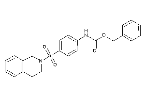 N-[4-(3,4-dihydro-1H-isoquinolin-2-ylsulfonyl)phenyl]carbamic Acid Benzyl Ester